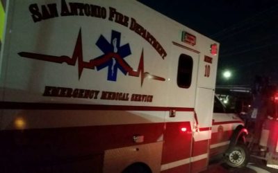 9/30/17 – San Antonio, TX – Fire Department Ambulance Stolen From Medical Call – Crashed Into 2 Vehicles Injuring Several – Crashed Into Pole – Escaped