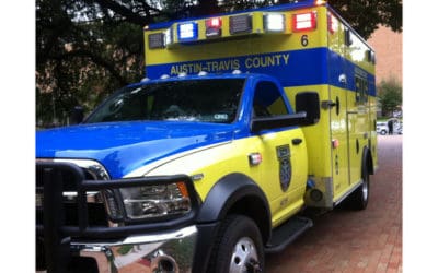 03/27/18 – Austin, TX – Paramedics Were Treating A Patient In The Back Of An Austin County Ambulance – Man Tries To Steal Ambulance – Anti-Theft Devices Save Vehicle