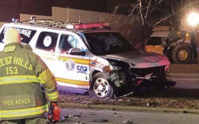 03/10/18 – Pittsburgh, PA – Call To Stadium – Intoxicated Shirtless Man Steals EMS Vehicle – Drives Recklessly For 8 Miles – Hits Pole And Crashes Into Audi – Injuries – Suspect Arrested And Taken To Hospital