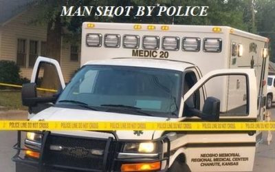 07/29/18 Chanute, KS – Disturbed Man At Walmart While Talking To Police Jumps Into Ambulance – Locks Doors And Steals It – Police Fired Several Shots Hitting Him – Later Captured