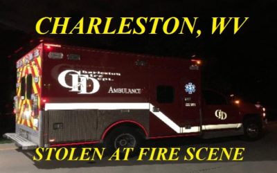 10/30/18 Fire Department Ambulance Stolen From Structure Fire Scene Where Firefighter Was Injured