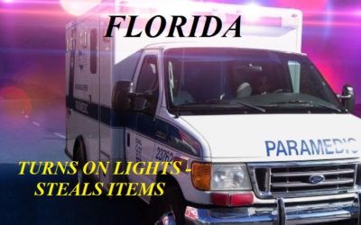 01/14/19 Alford, FL – Woman On Meth Breaks Into Jackson County Ambulance – Woman Turns On Lights Parked At Station – Stolen Items – Arrested