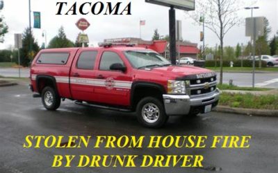 06/12/19 Tacoma, WA – Dangerous Fire – Tacoma FD – Battalion 2 Command Truck Stolen From Fire Scene – Man That Stole It Answered The Radio – Quick Thinking Commander Knew It Wasn’t A Firefighter – Man Arrested Drunk