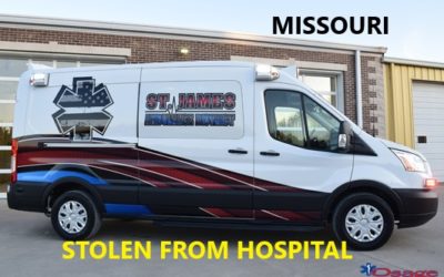 2/20/20 Columbia, MO – Man Gets In Chase With MO Highway Patrol – Crash – Taken To MO University Hostpital – Released From ER – Steals Saint James Ambulance – Chase – Captured