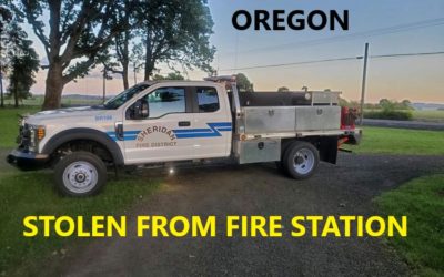 9/1/20 Polk County, OR – Brush Truck Stolen From Fire Station – Only Small Items Stolen From Fire Truck – Suspect Escaped
