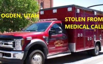 1/2/21 Ogden, UT – Medical Call – Ogden FD Ambulance 3 Was Stolen From The Street While Patient Was Prepared For Transport – Ambulance Missing For Hours – Found Abandoned