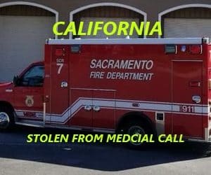 2/7/21 Sacramento, CA – 2-3 Youths Stole A Sacramento Ambulance From Medical Call – Jumped Out Of Ambulance In Gear – Good Samaritan Jumped Into Ambulance To Save Crash