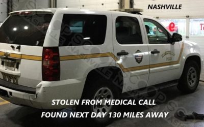 6/21/21 Nashville, TN – Fast 9 – Nashville Marked Medic FD Tahoe Was Stolen While The Medic Was At A Medical Call – Tahoe Found Next Day 130 Miles Away