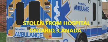 6/7/21 Ontario, CAN – Leeds And Greenville Ambulance Stolen From Kingston General Hospital – Pursuit By OPP – Would Not Stop – Finally Gave Up Towards Fort Henry Hill