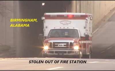 8/28/21 Birmingham, AL – Ambulance Stolen Right Out Of Fire Station – Search Found It Abandoned On Dead End Street – No Suspects
