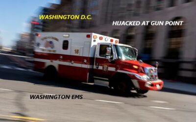 6/5/22 Washington, DC – Man Down Call – Medical Call – A Suspect Approached Back Of Ambulance And Motioned Waistband With Handgun – DC EMS Personnel Exited The Ambulance – Stolen Ambulance Found Abandoned