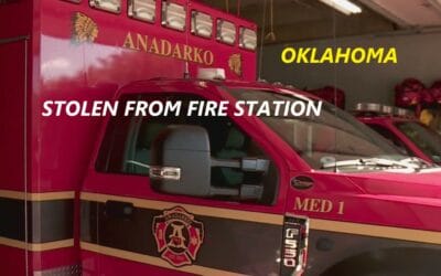 11/2/22 Anadarko, OK – Woman On Narcotics Enters Fire Station And Steals Medic 1 Ambulance – High Rate Of Speed – Crashes Into Civilian Pick Up – Ambulance Damaged – Arrested
