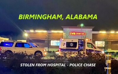 3/8/23 Birmingham, AL – Woman Steals Shoals Ambulance From Grandview Medical Center – Police Chase – Blocked In – Captured