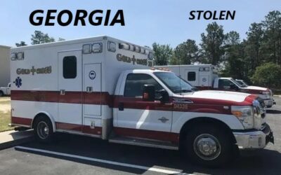 3/6/23 Richmond County, GA – Gold Cross Ambulance Stolen – Found In Parking Lot An Hour Later – Escaped – Deputies Investigating