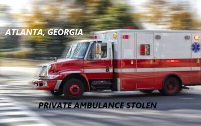 10/5/23 Atlanta, GA – Private Medical Transport Ambulance Stolen In Northeast Atlanta – Vehicle Recovered – Search Underway For Suspect