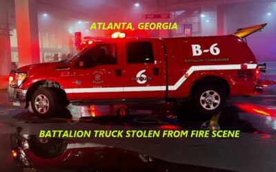 1/5/24 Atlanta, GA – Battalion Truck Stolen At Active Fire Scene – Found Abandoned Less Than A Mile Away – No Suspects Yet
