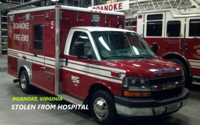 2/14/24 Salem, VA – Ambulance Stolen From LewisGale Medical Center After Unloading A Patient – Police Pulled The Ambulance Over And Took The Suspect Into Custody