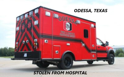 6/5/24 Odessa, TX – Man Steals Odessa Fire Rescue Ambulance From Hospital – He Said He Stole It Because No Family Member Would Give Him A Ride Home – Goes Right To Jail