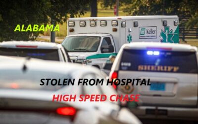 6/28/24 Sheffield, AL – Felony Charges For Man That Stole Keller Ambulance From Helen Keller Hospital – High Speed Chase – Captured