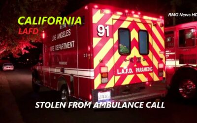 7/18/24 Los Angeles, CA – LAFD Paramedic Ambulance Stolen From Ambulance Call – Woman Experiencing Psychiatric Crisis