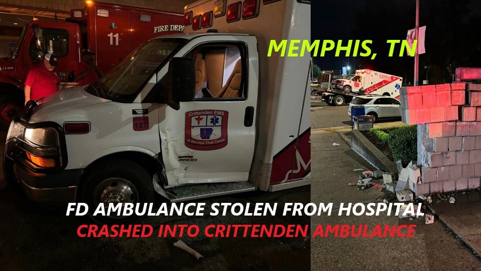 Man arrested after stealing ambulance from Vanderbilt