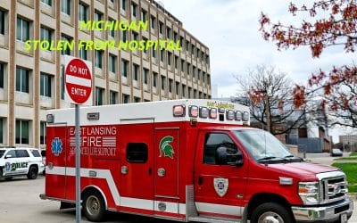 2/2/25 Lansing, MI – Woman Steals East Lansing Ambulance From Michigan Health-Sparrow Hospital Ambulance Bay – Arrested