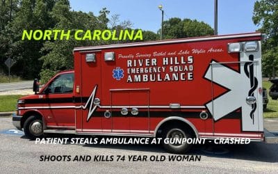 12/14/25 Robeson County, NC – Man Being Transported To The Hospital Takes Out A Gun And Hijacked The Ambulance – Crashed Into A Civilian Vehicle – Gets Out Of The Ambulance And Shoots And Kills 74 Year Old Woman – Arrested