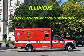 4/19/26 Bloomington, IL – Man Steals Bloomington Fire Department Ambulance From The Grossinger Motors Arena – Man Just Got Released From Jail – Caught Wearing A Fire Department Safety Vest – Arrested