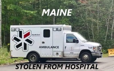 5/11/26 Biddeford, ME – Woman Steals A North East Ambulance From A Biddeford Hospital – GPS Tracked Her Into Buxton – Police Conducted Traffic Stop – Arrested
